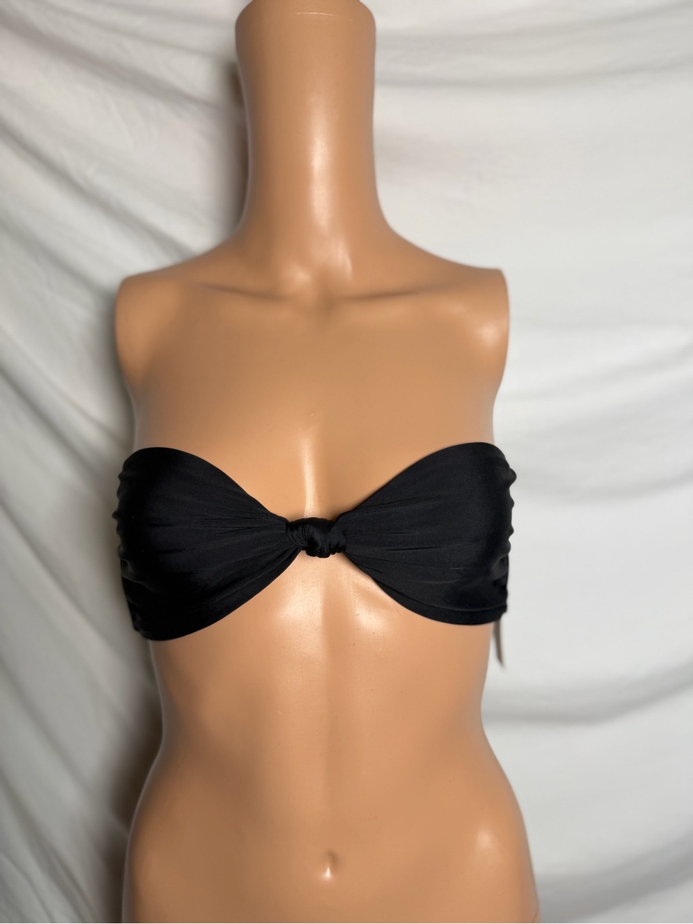Lovers and Friends Adore You Top in Black strapless bikini swimsuit bandeau - Picture 4 of 6